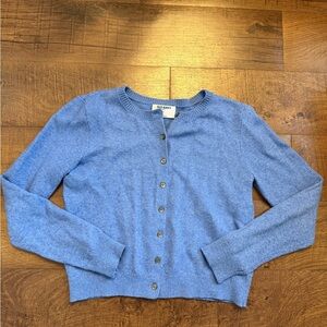 Old Navy Blue Button-Front Women's Sweater